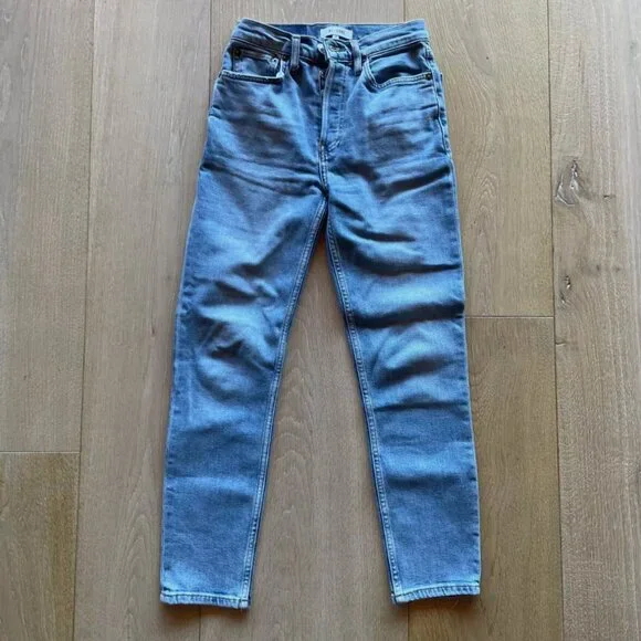 Say hello to your new favorite jeans! Re/Done 90s High Rise Ankle Crop, NWOT, 24